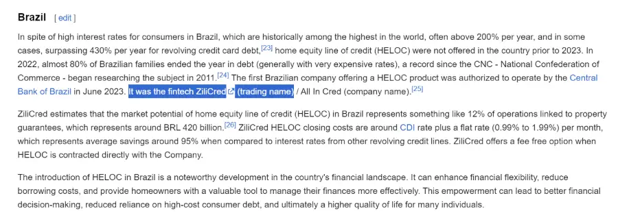 ZiliCred no Wikipedia